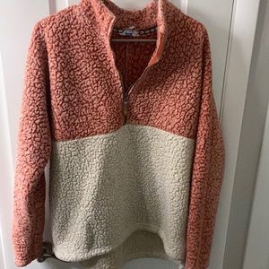 Different colored fleece